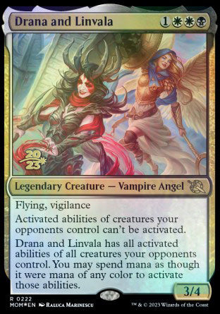 Drana and Linvala [March of the Machine Prerelease Promos] | Devastation Store