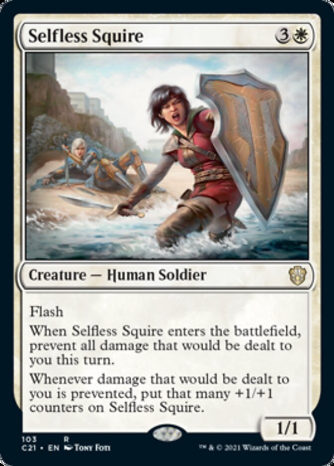 Selfless Squire [Commander 2021] | Devastation Store