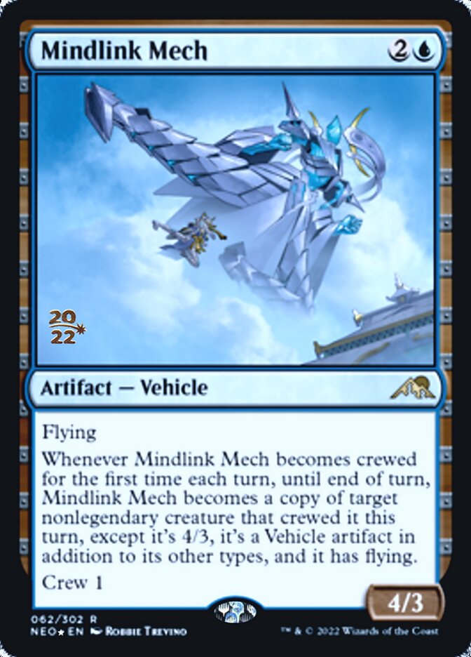 Mindlink Mech [Kamigawa: Neon Dynasty Prerelease Promos] | Devastation Store