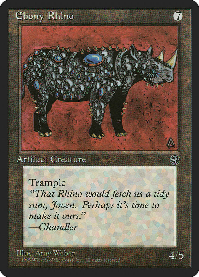 Ebony Rhino [Homelands] - Devastation Store | Devastation Store