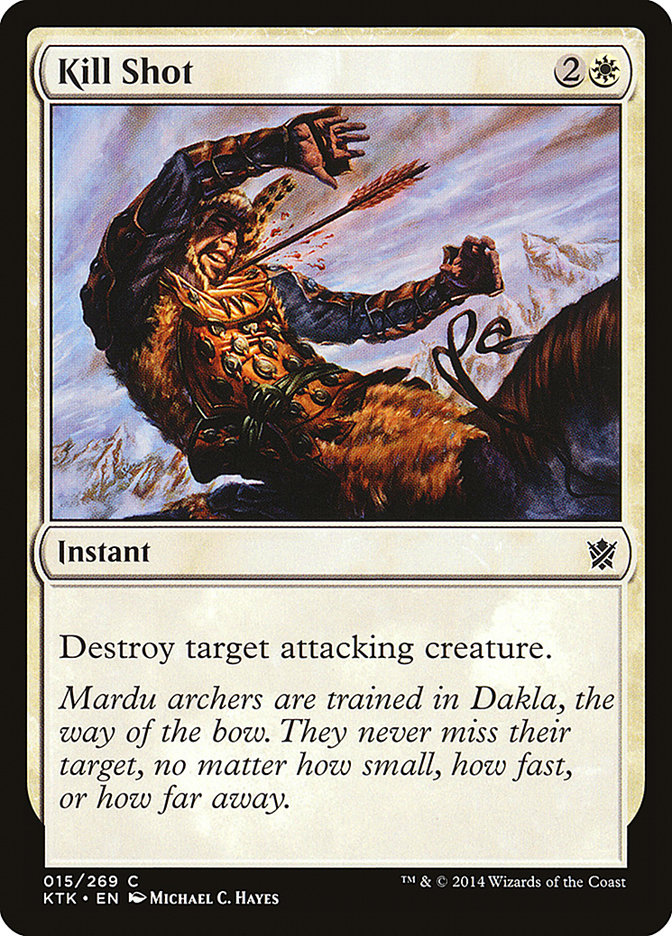 Kill Shot [Khans of Tarkir] | Devastation Store