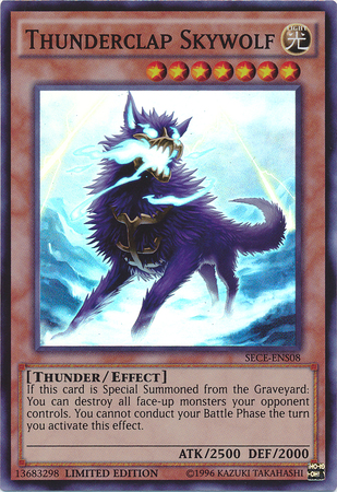 Thunderclap Skywolf [SECE-ENS08] Super Rare | Devastation Store