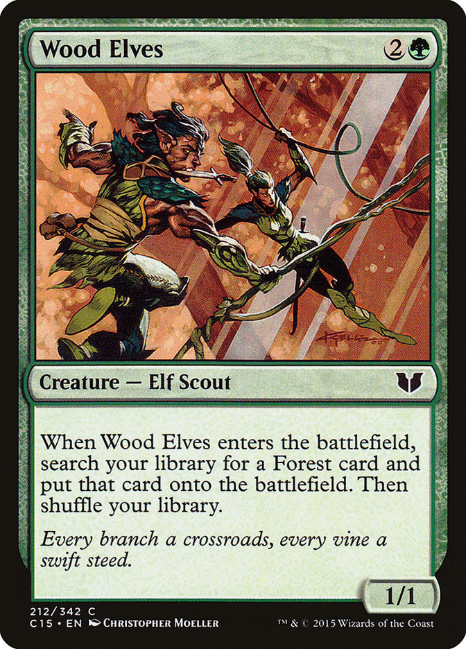 Wood Elves [Commander 2015] - Devastation Store | Devastation Store
