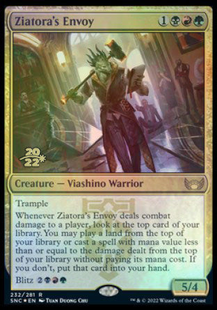 Ziatora's Envoy [Streets of New Capenna Prerelease Promos] | Devastation Store