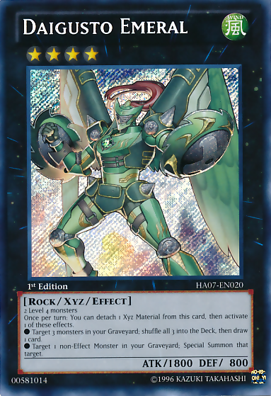 Daigusto Emeral [HA07-EN020] Secret Rare | Devastation Store