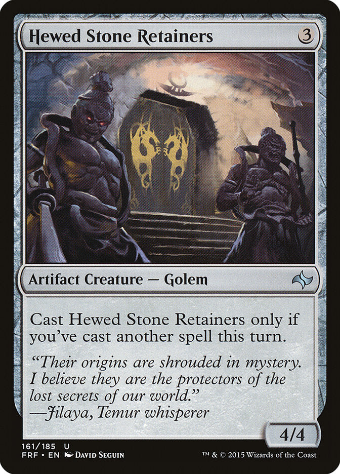 Hewed Stone Retainers [Fate Reforged] - Devastation Store | Devastation Store