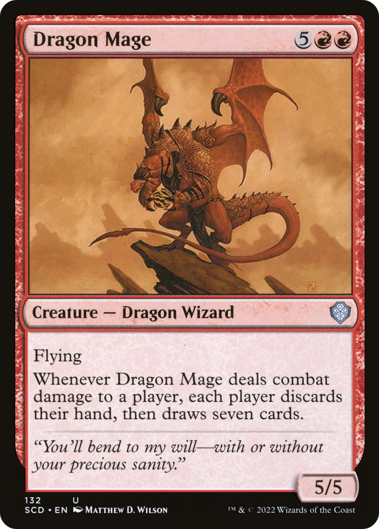 Dragon Mage [Starter Commander Decks] | Devastation Store