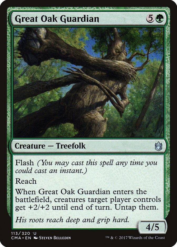 Great Oak Guardian [Commander Anthology] | Devastation Store