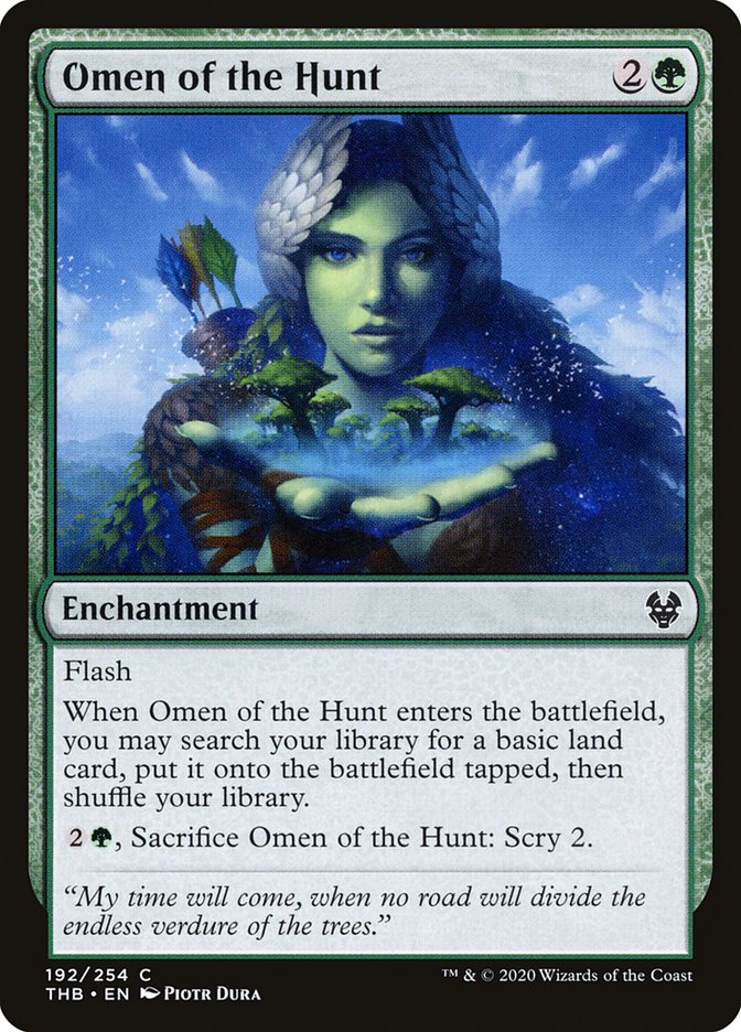 Omen of the Hunt [Theros Beyond Death] | Devastation Store