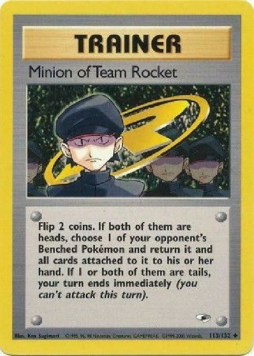 Minion of Team Rocket (113/132) [Gym Heroes Unlimited] | Devastation Store