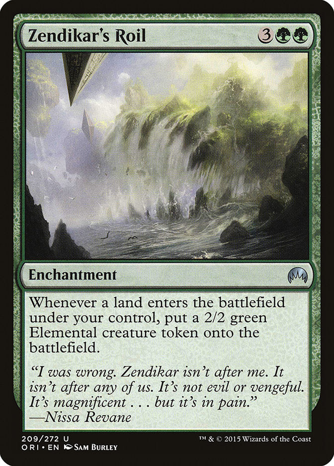 Zendikar's Roil [Magic Origins] | Devastation Store