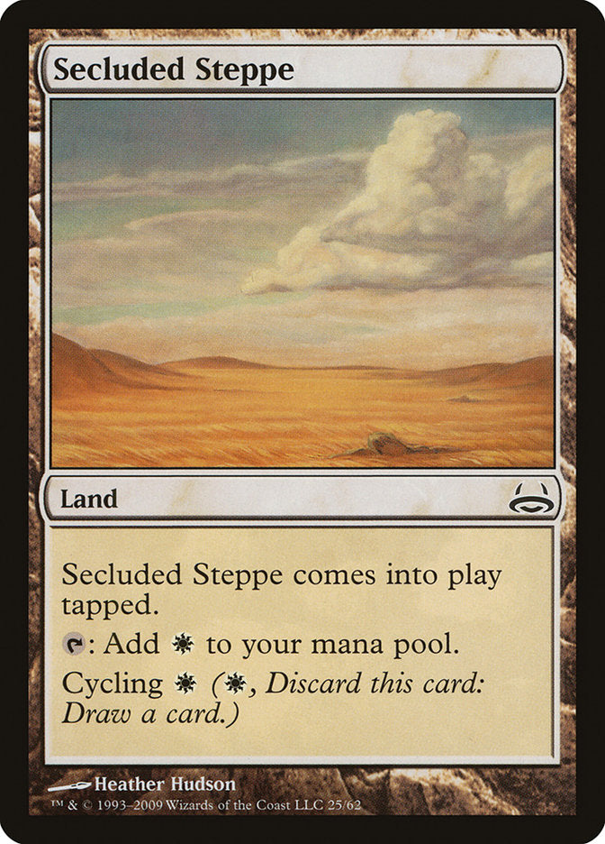 Secluded Steppe [Duel Decks: Divine vs. Demonic] - Devastation Store | Devastation Store