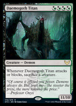 Daemogoth Titan [Strixhaven: School of Mages] | Devastation Store