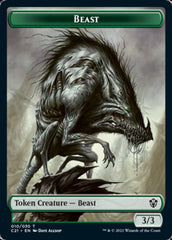 Beast (010) // Fish Token [Commander 2021 Tokens] | Devastation Store
