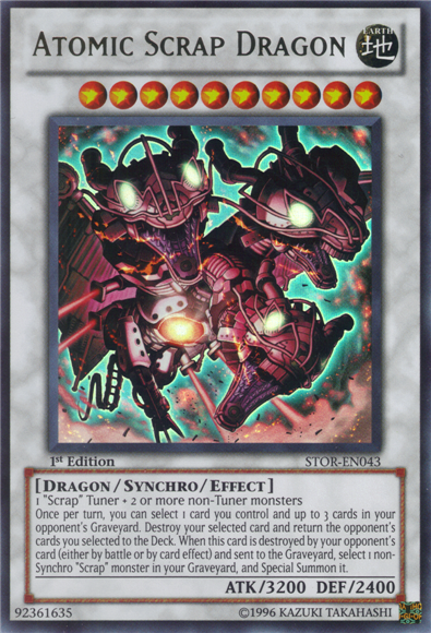 Atomic Scrap Dragon [STOR-EN043] Ultra Rare | Devastation Store