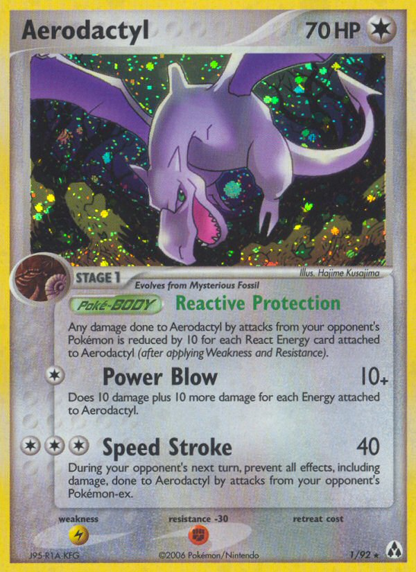 Aerodactyl (1/92) [EX: Legend Maker] | Devastation Store