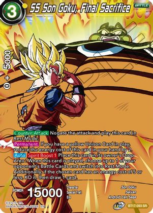 SS Son Goku, Final Sacrifice (BT17-093) [Ultimate Squad] | Devastation Store