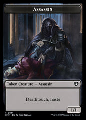 Servo // Assassin Double-Sided Token [Commander Masters Tokens] | Devastation Store