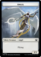 Angel (3) // Demon Double-Sided Token [March of the Machine Commander Tokens] | Devastation Store