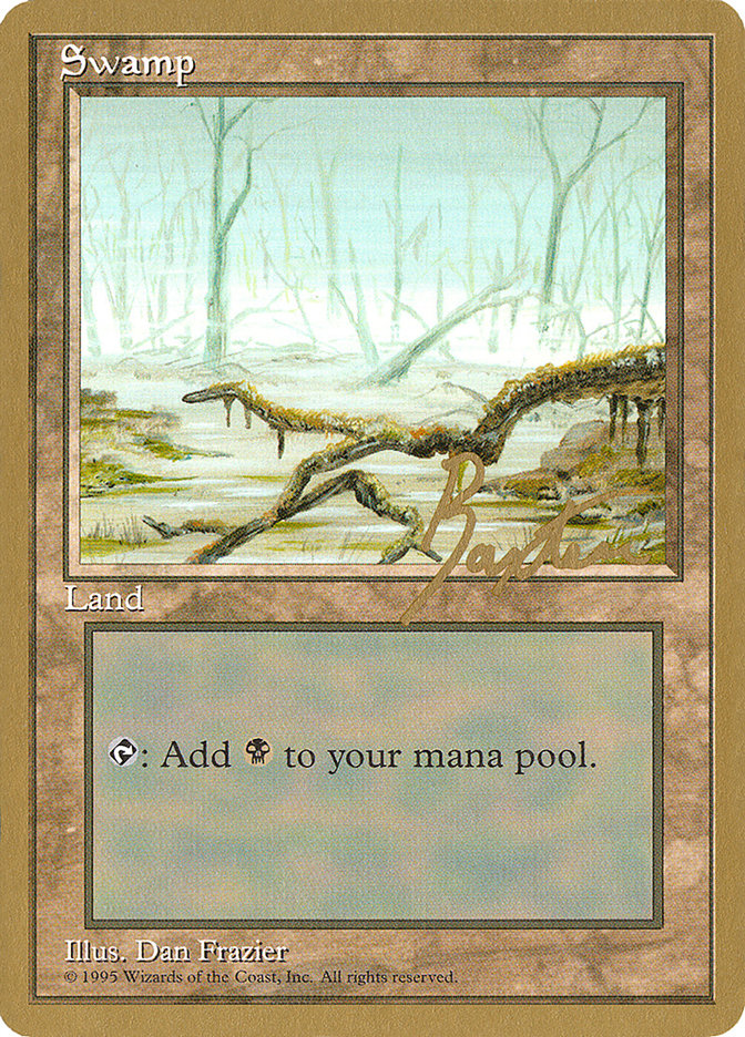 Swamp (gb372) (George Baxter) [Pro Tour Collector Set] | Devastation Store