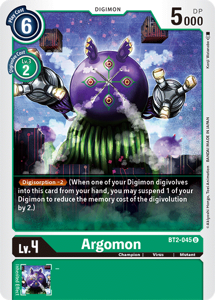 Argomon [BT2-045] [Release Special Booster Ver.1.5] | Devastation Store