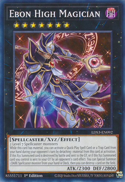 Ebon High Magician [LDS3-EN092] Common | Devastation Store