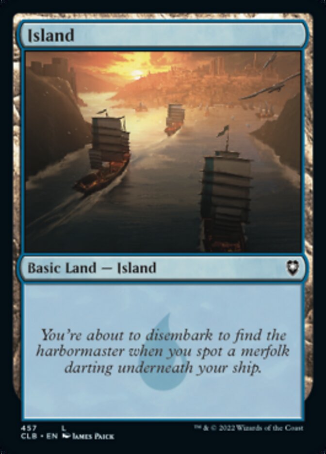 Island (457) [Commander Legends: Battle for Baldur's Gate] | Devastation Store