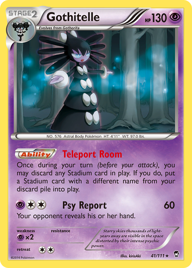 Gothitelle (41/111) [XY: Furious Fists] | Devastation Store