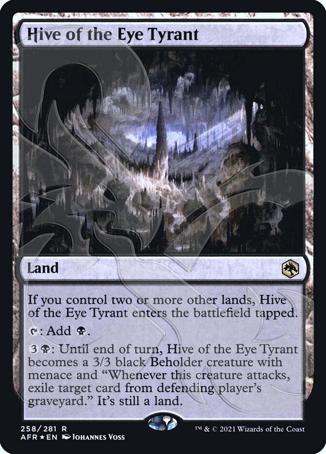 Hive of the Eye Tyrant (Ampersand Promo) [Dungeons & Dragons: Adventures in the Forgotten Realms Promos] | Devastation Store