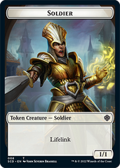 Eldrazi // Soldier Double-Sided Token [Starter Commander Decks] | Devastation Store