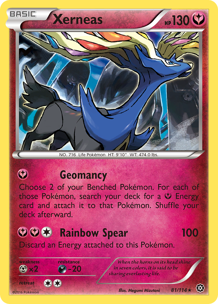 Xerneas (81/114) [XY: Steam Siege] | Devastation Store