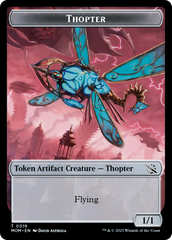 Treasure (20) // Thopter Double-Sided Token [March of the Machine Tokens] | Devastation Store