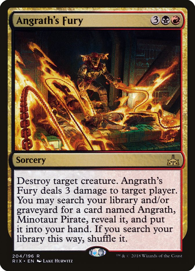 Angrath's Fury [Rivals of Ixalan] - Devastation Store | Devastation Store