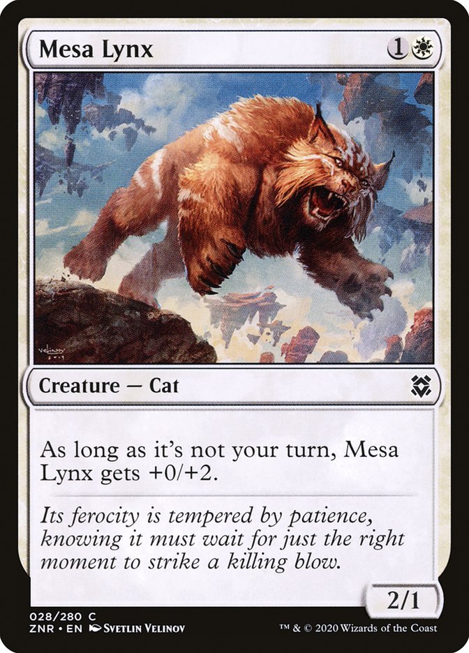 Mesa Lynx [Zendikar Rising] | Devastation Store