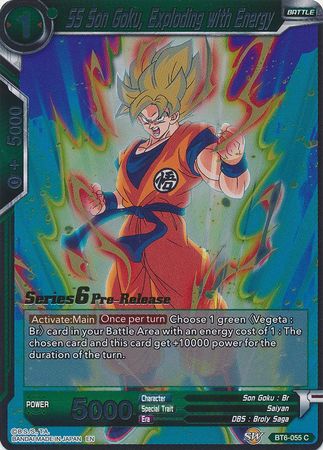 SS Son Goku, Exploding with Energy [BT6-055_PR] | Devastation Store