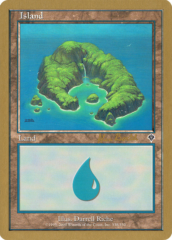 Island (ab338) (Alex Borteh) [World Championship Decks 2001] | Devastation Store