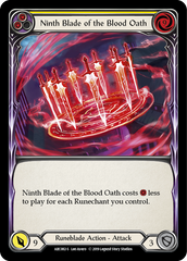 Ninth Blade of the Blood Oath [ARC082-S] 1st Edition Rainbow Foil - Devastation Store | Devastation Store