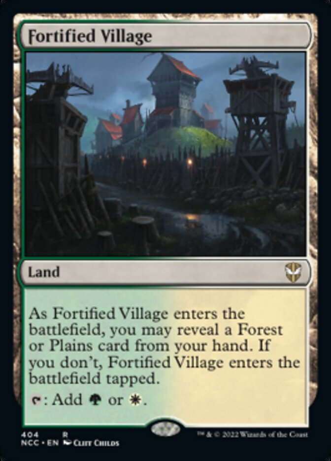 Fortified Village [Streets of New Capenna Commander] | Devastation Store