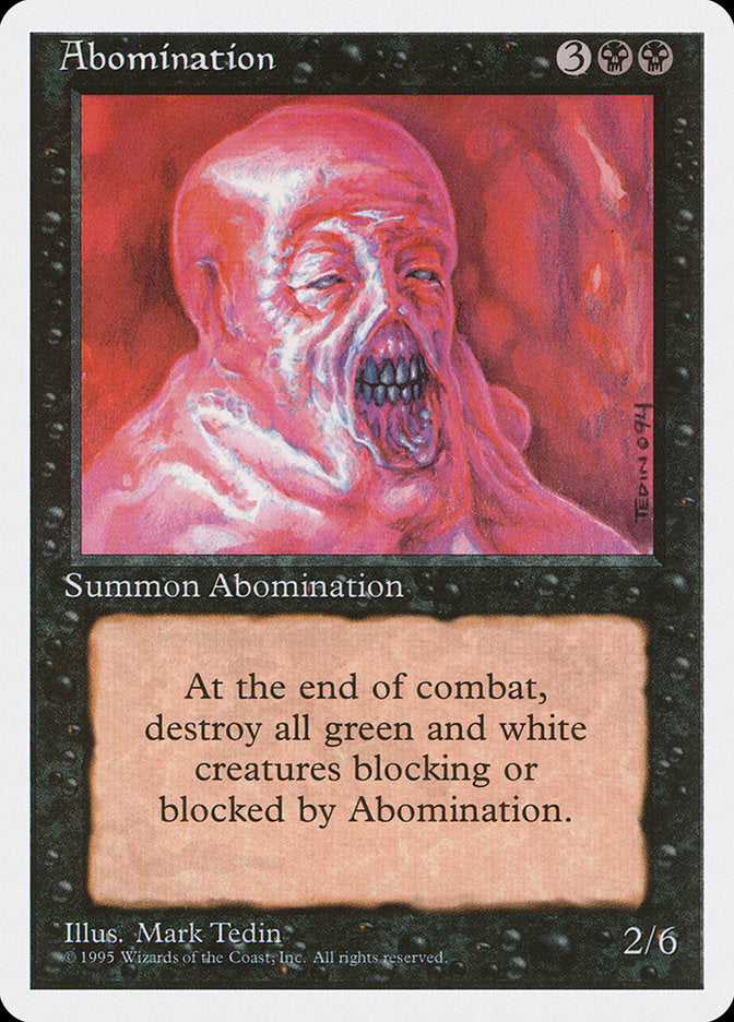 Abomination [Fourth Edition] | Devastation Store