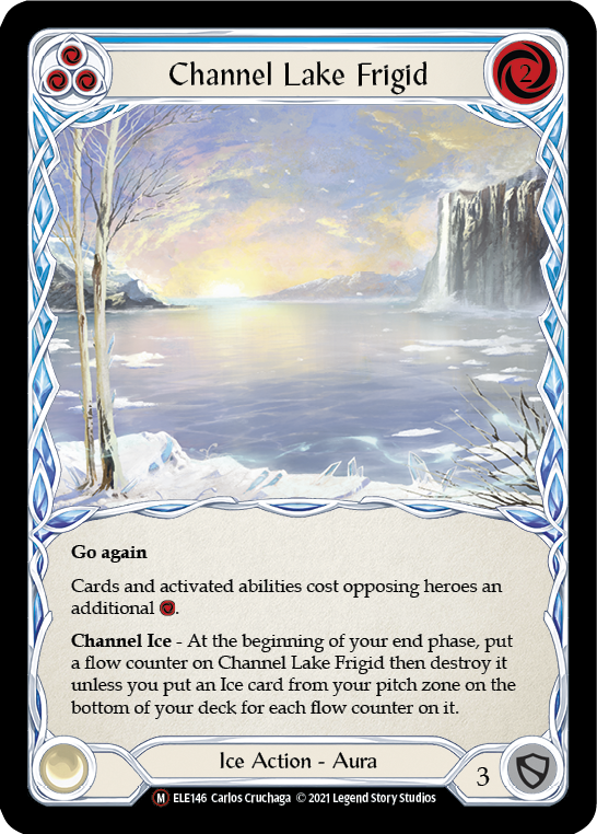Channel Lake Frigid [U-ELE146] Unlimited Rainbow Foil | Devastation Store