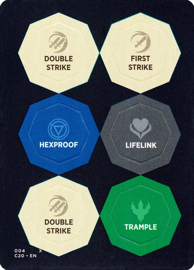 Ability Punchcard [Commander 2020 Tokens] | Devastation Store