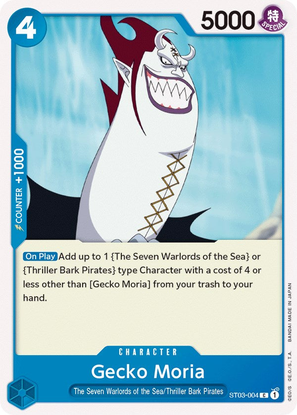 Gecko Moria [Starter Deck: The Seven Warlords of The Sea] | Devastation Store