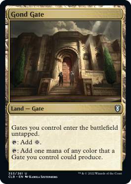 Gond Gate [Commander Legends: Battle for Baldur's Gate] | Devastation Store