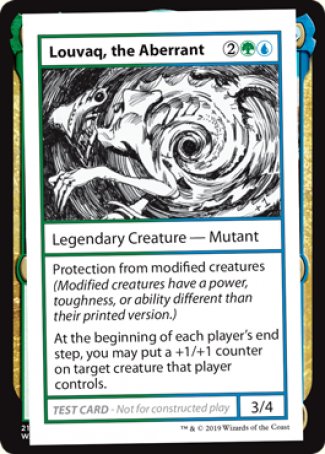 Louvaq, the Aberrant (2021 Edition) [Mystery Booster Playtest Cards] | Devastation Store