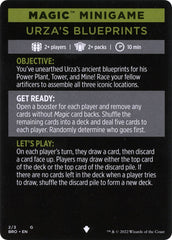 Urza's Blueprints (Magic Minigame) [The Brothers' War Minigame] | Devastation Store