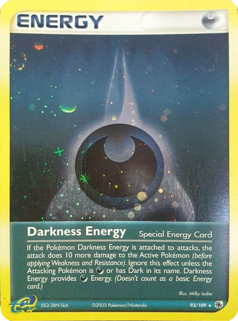 Darkness Energy (93/109) (Cosmos Holo) [EX: Ruby & Sapphire] | Devastation Store