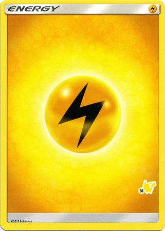 Lightning Energy (Pikachu Stamp #31) [Battle Academy 2020] | Devastation Store