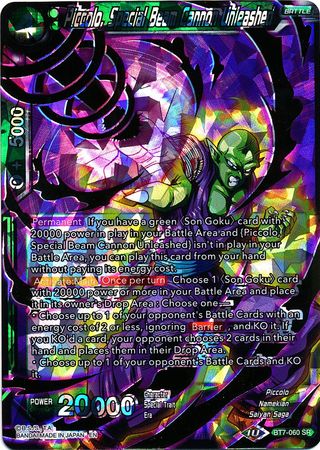 Piccolo, Special Beam Cannon Unleashed [BT7-060] | Devastation Store