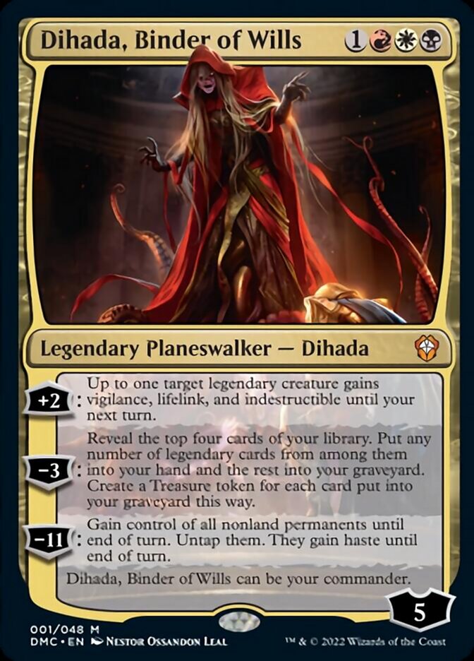 Dihada, Binder of Wills [Dominaria United Commander] | Devastation Store