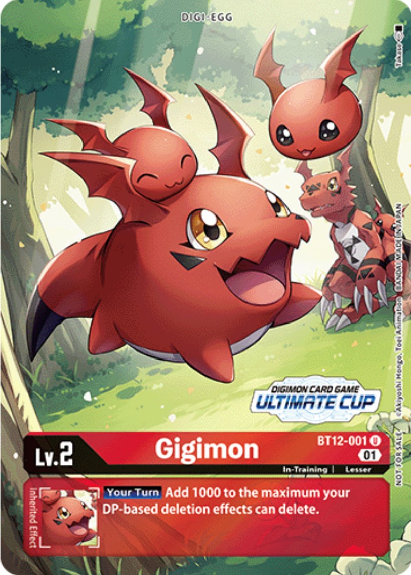 Gigimon [BT12-001] (Ultimate Cup) [Across Time Promos] | Devastation Store